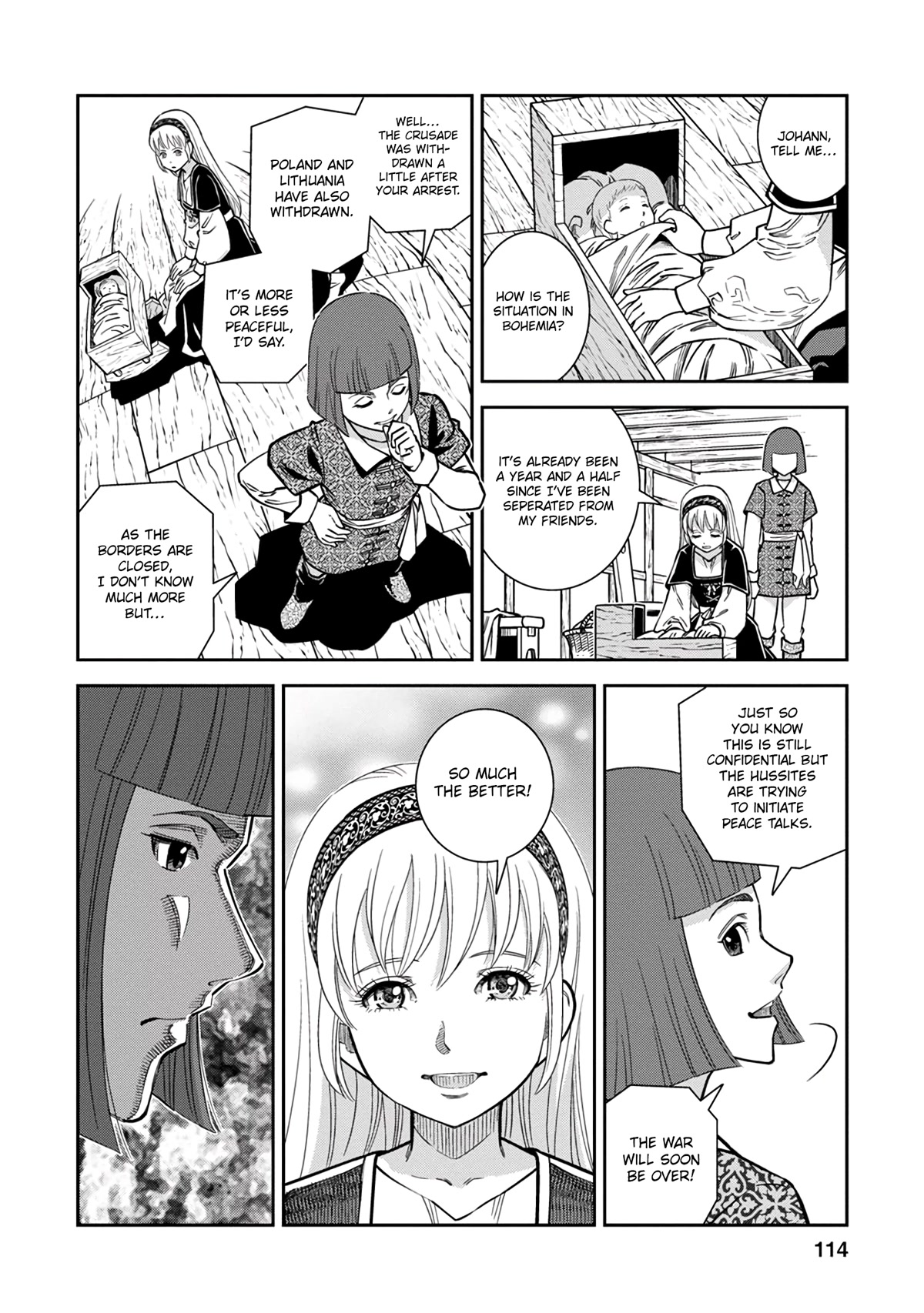Otome Sensou Chapter 39 page 4 - Chapter 39: A Place to Return to