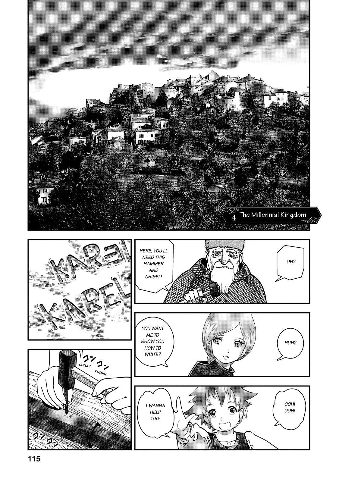 Otome Sensou Chapter 4 page 1 - Chapter 4: The Millennial Kingdom