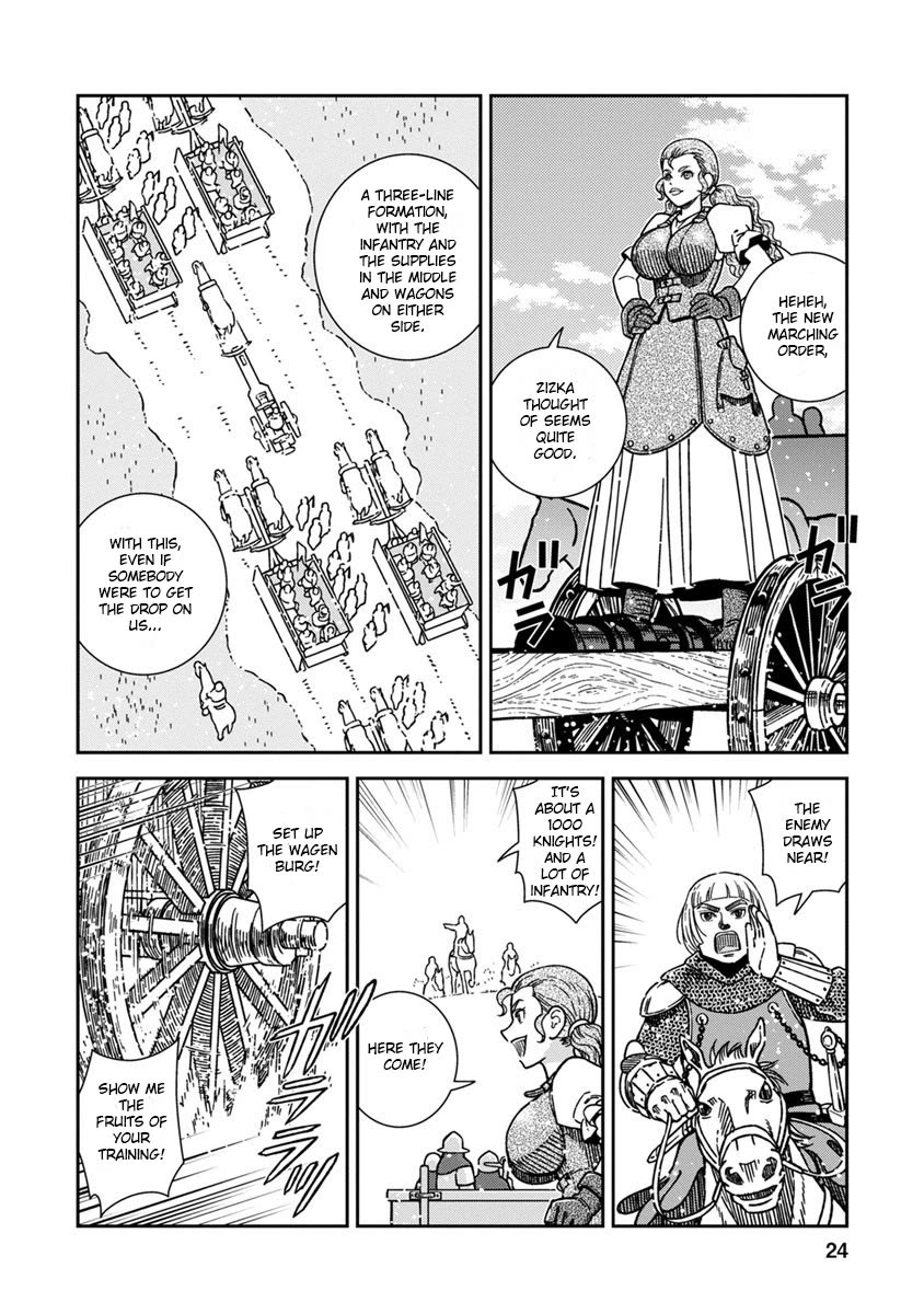 Otome Sensou Chapter 41 page 22 - Chapter 41: The Killer of Knights