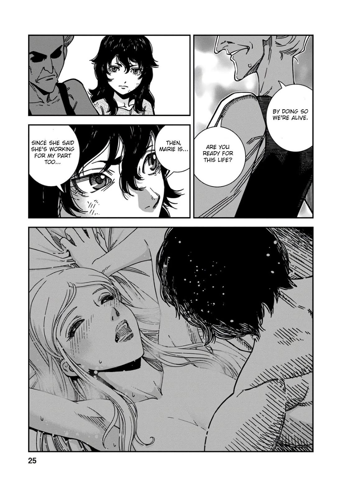 Otome Sensou Chapter 46 page 23 - Chapter 46: The Orphans' Long, Long Journey