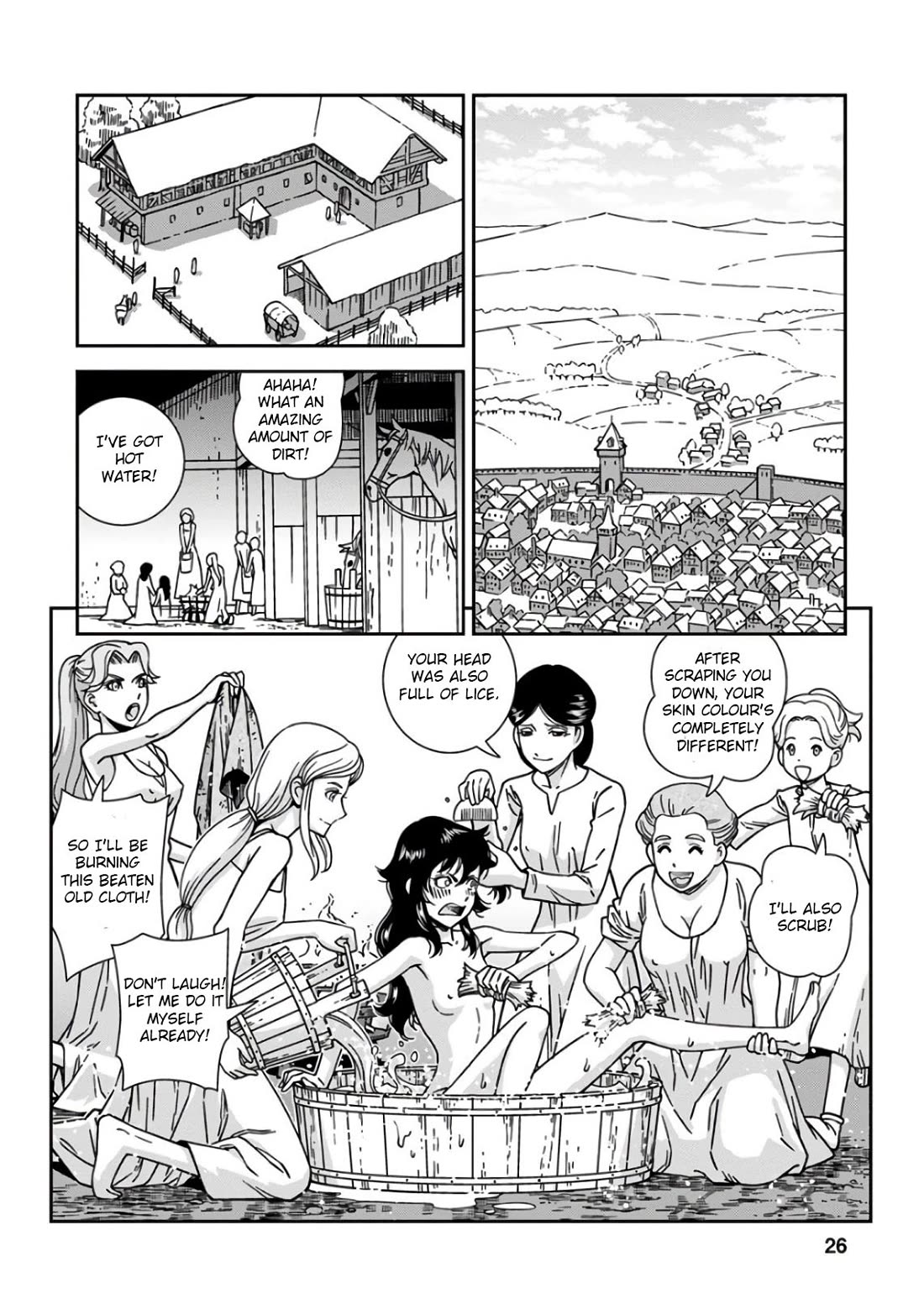 Otome Sensou Chapter 46 page 24 - Chapter 46: The Orphans' Long, Long Journey