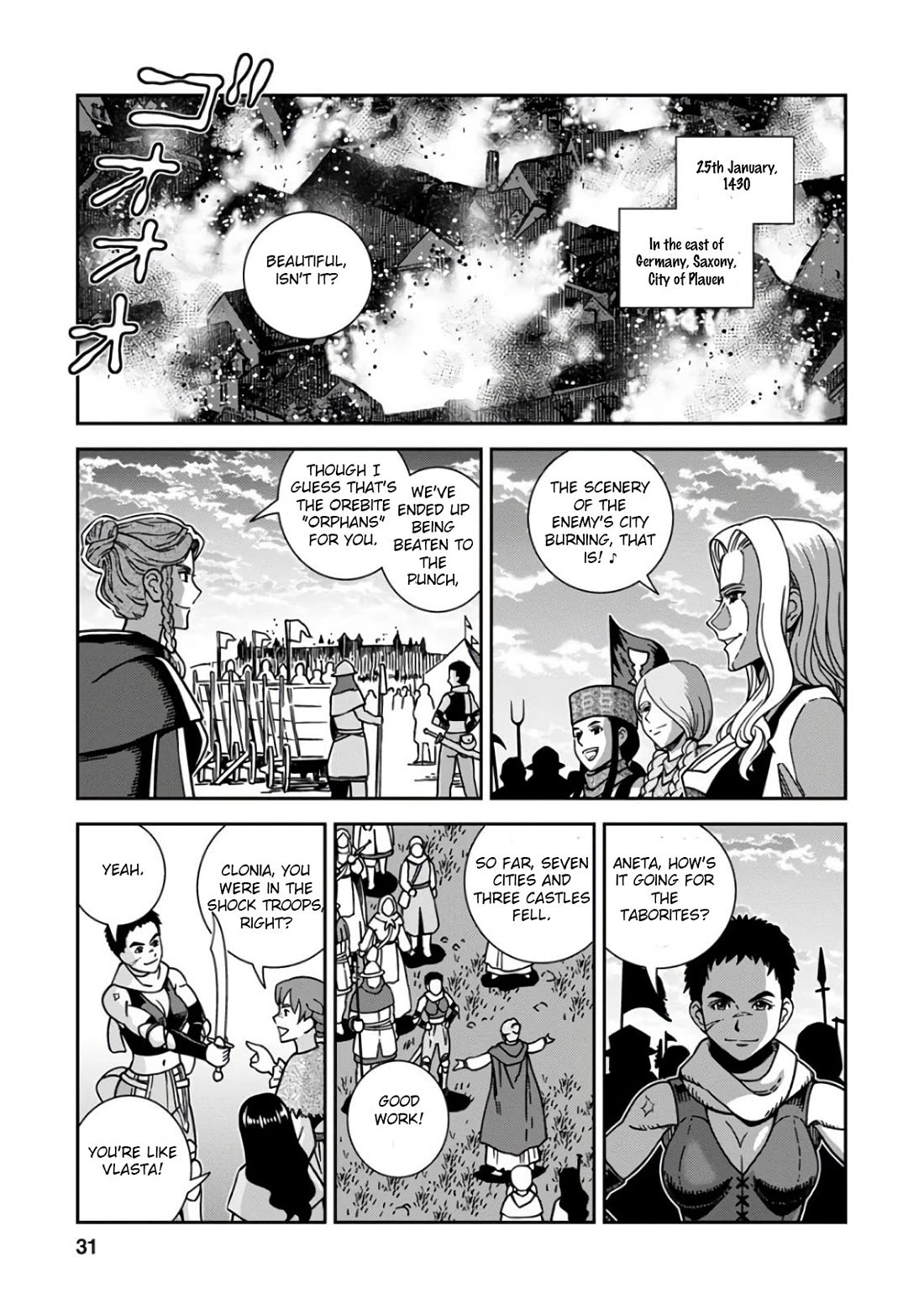 Otome Sensou Chapter 46 page 29 - Chapter 46: The Orphans' Long, Long Journey