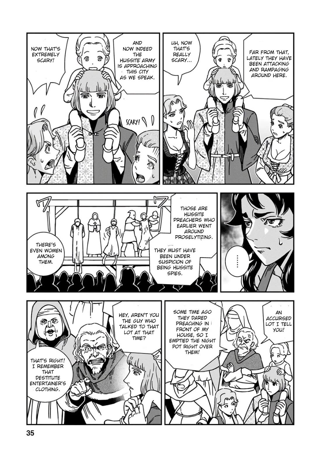 Otome Sensou Chapter 46 page 33 - Chapter 46: The Orphans' Long, Long Journey