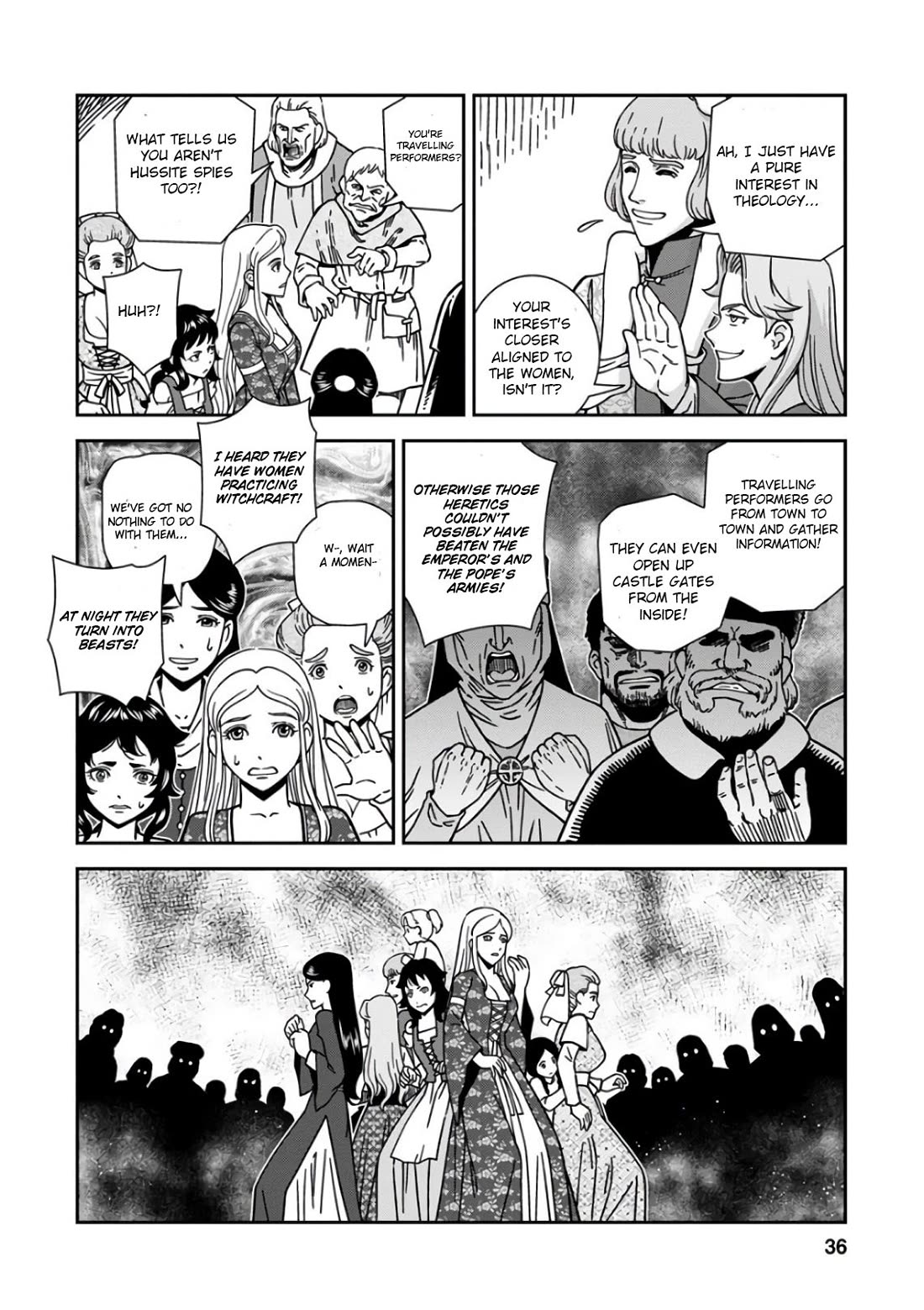 Otome Sensou Chapter 46 page 34 - Chapter 46: The Orphans' Long, Long Journey