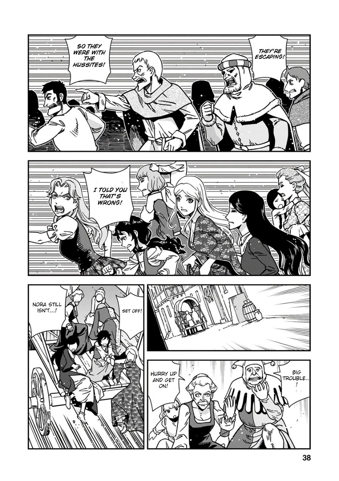 Otome Sensou Chapter 46 page 36 - Chapter 46: The Orphans' Long, Long Journey