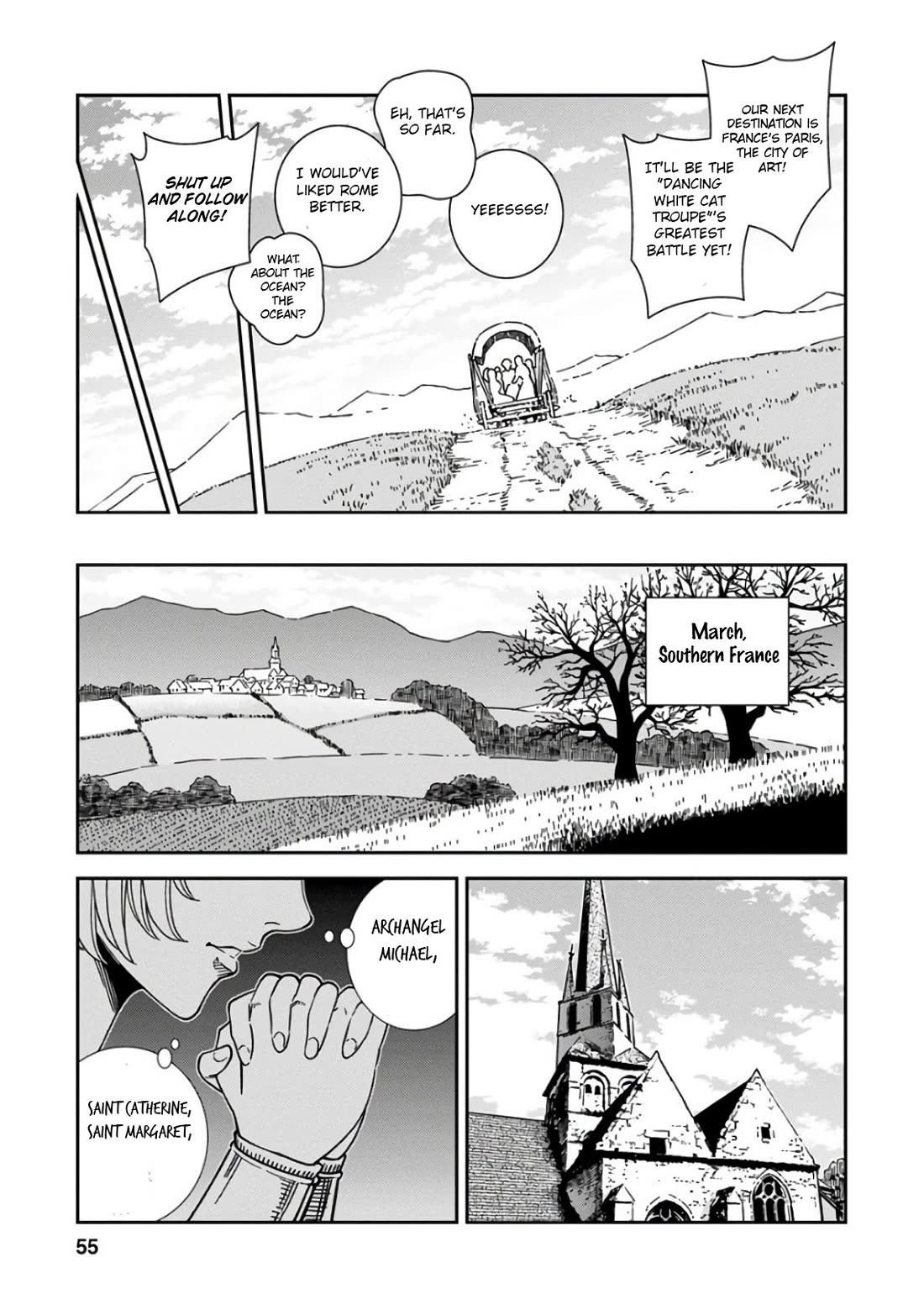 Otome Sensou Chapter 47 page 13 - Chapter 47: Towards the West
