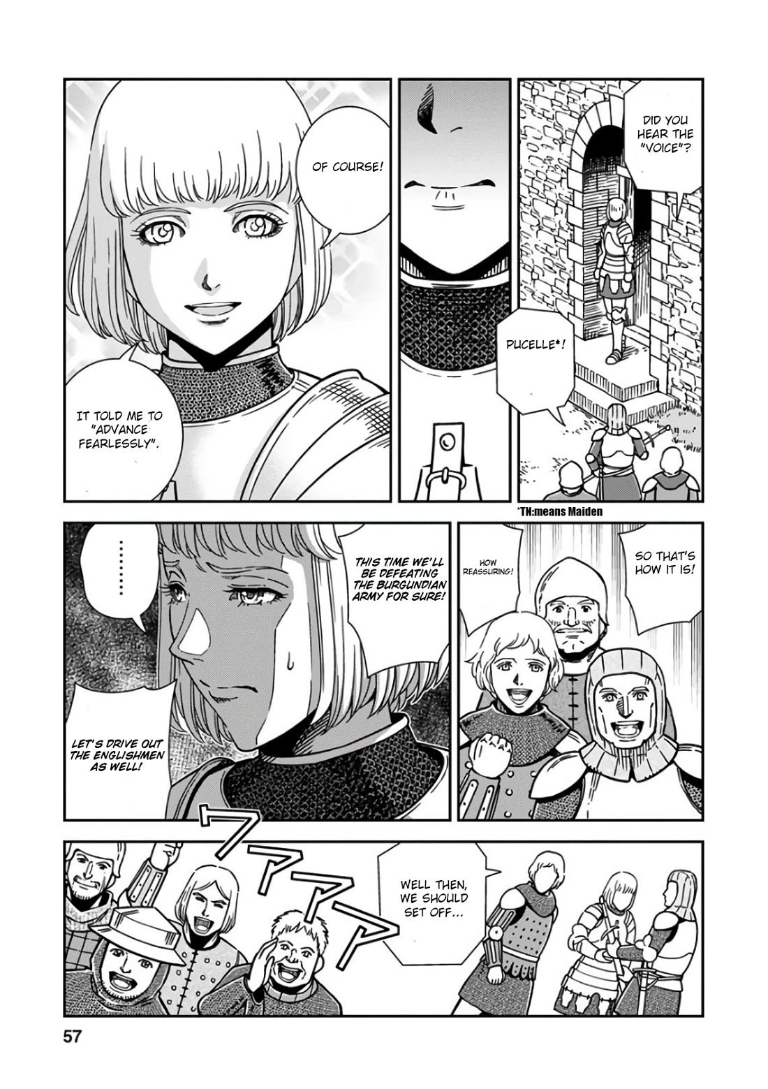Otome Sensou Chapter 47 page 15 - Chapter 47: Towards the West
