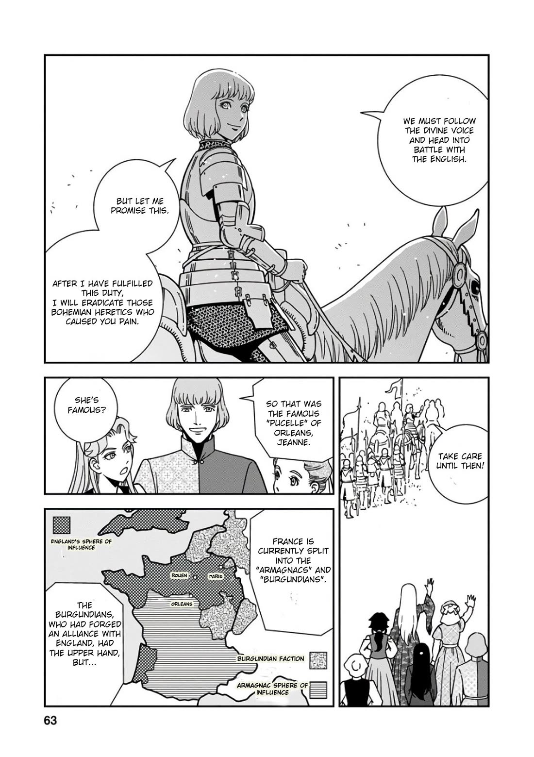 Otome Sensou Chapter 47 page 21 - Chapter 47: Towards the West