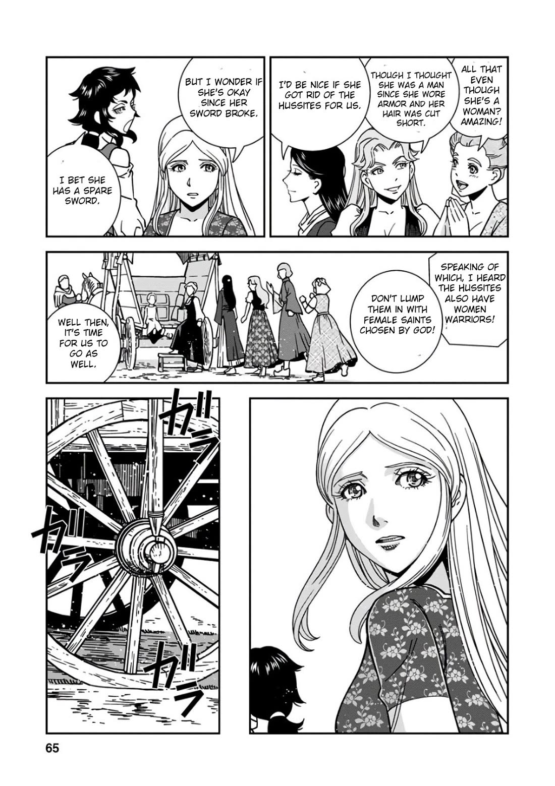 Otome Sensou Chapter 47 page 23 - Chapter 47: Towards the West