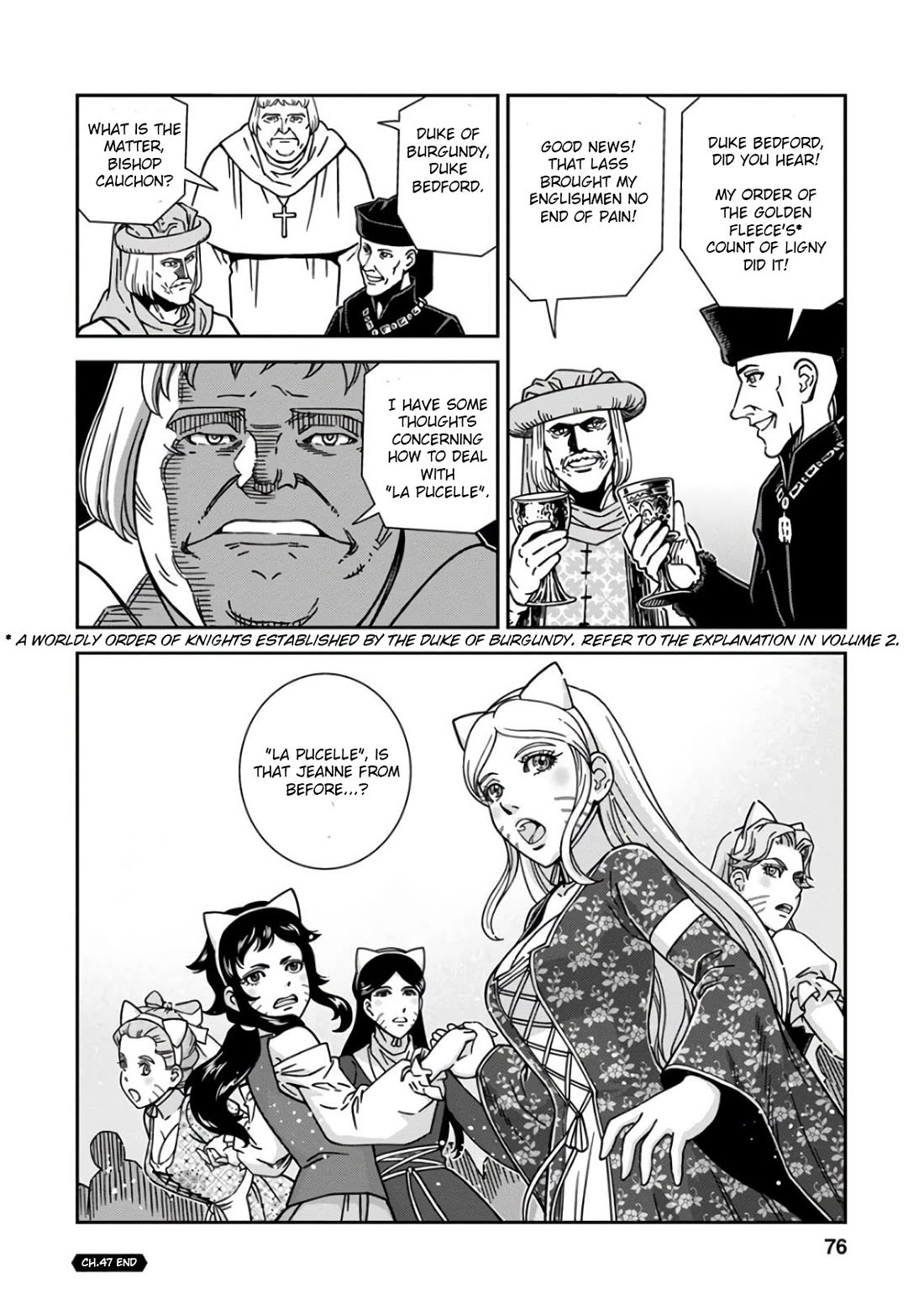 Otome Sensou Chapter 47 page 34 - Chapter 47: Towards the West