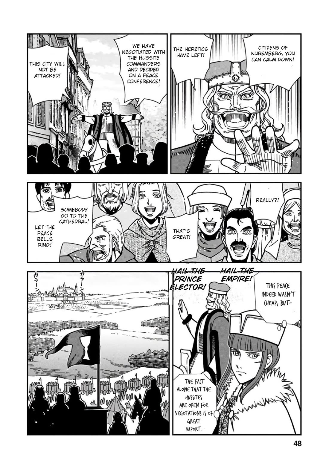 Otome Sensou Chapter 47 page 6 - Chapter 47: Towards the West
