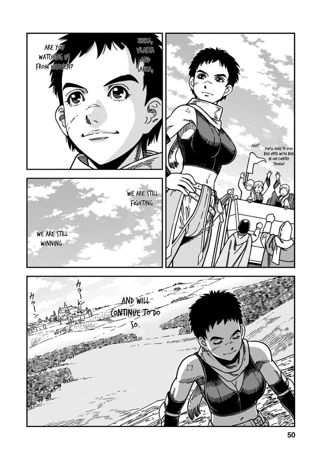 Otome Sensou Chapter 47 page 8 - Chapter 47: Towards the West