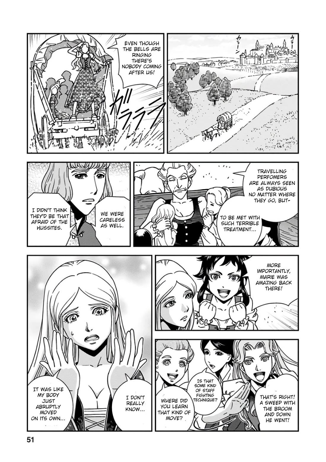 Otome Sensou Chapter 47 page 9 - Chapter 47: Towards the West