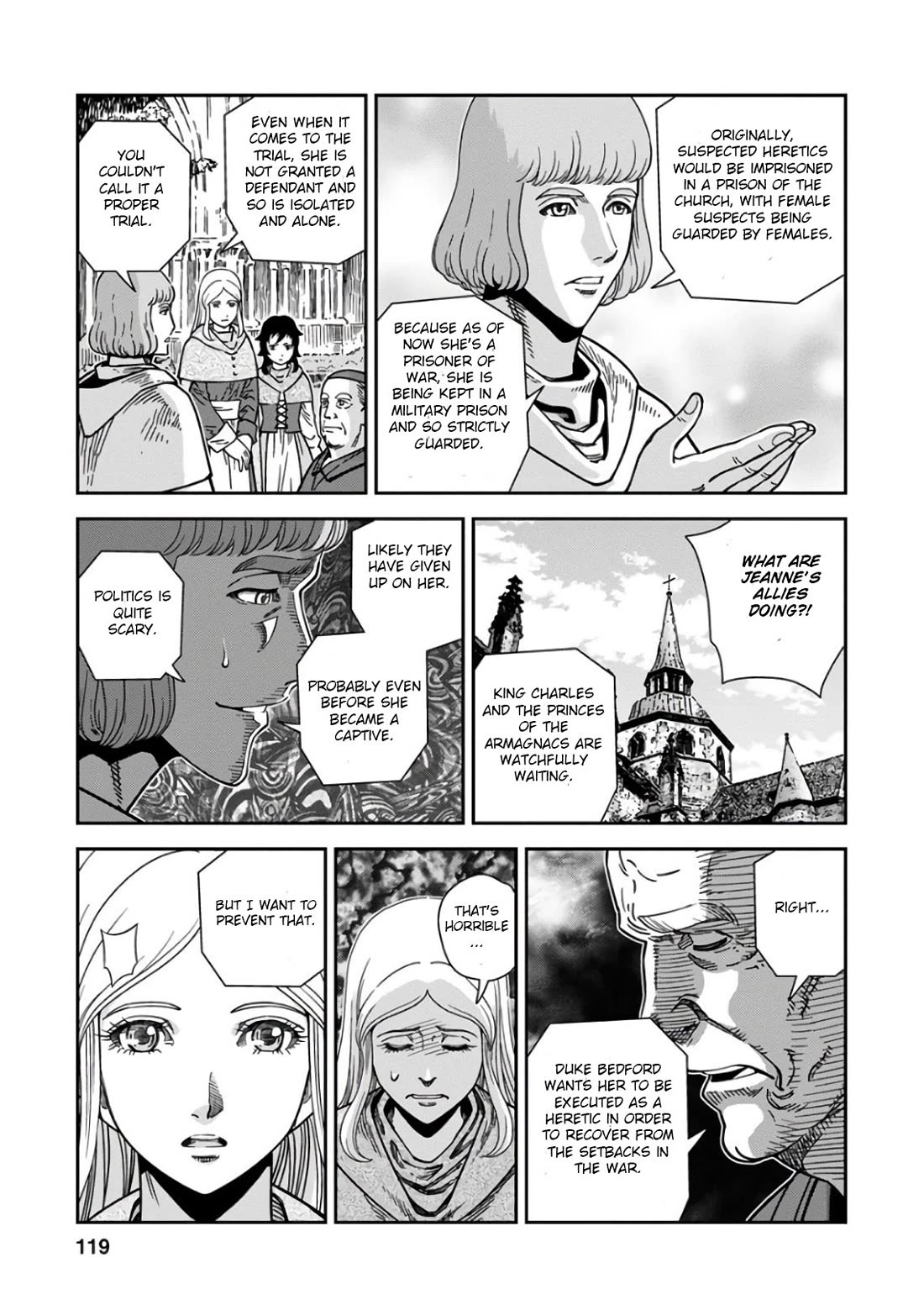 Otome Sensou Chapter 49 page 9 - Chapter 49: A Maiden's Trial