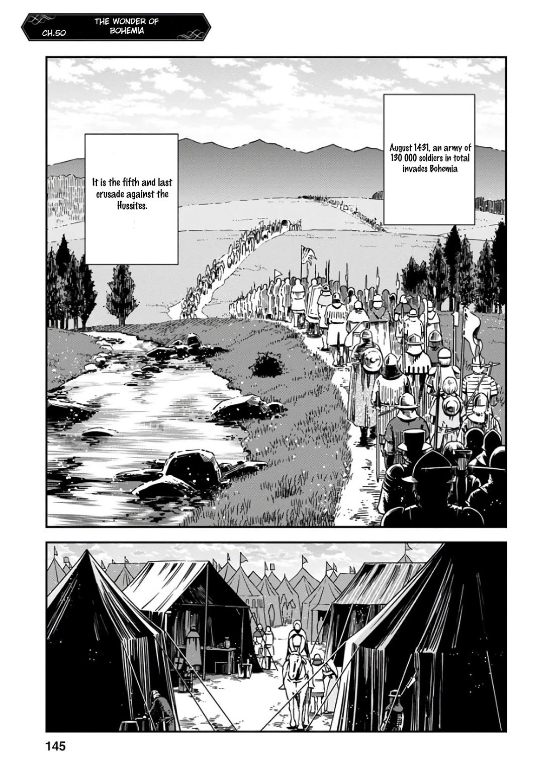 Otome Sensou Chapter 50 page 1 - Chapter 50: The Wonder of Bohemia