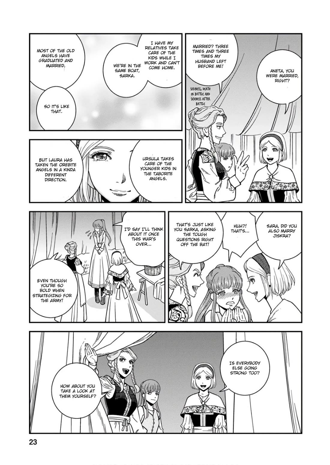 Otome Sensou Chapter 51 page 21 - Chapter 51: The Twilight of Those Who Were Robbed