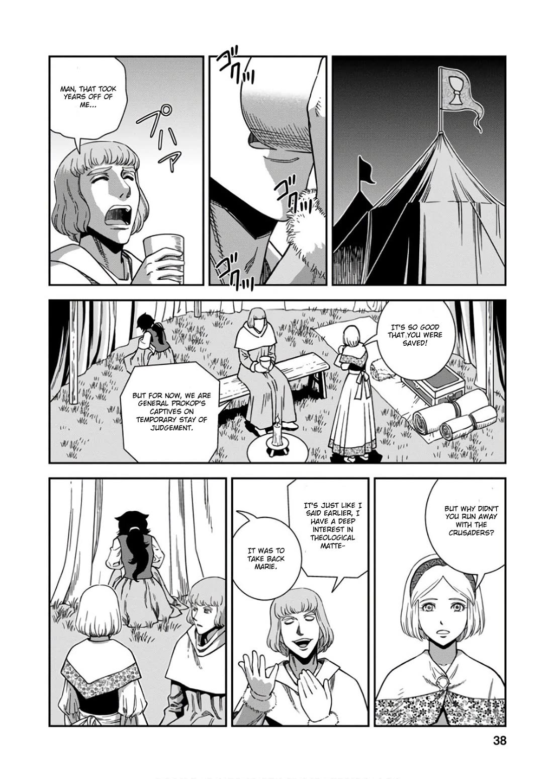 Otome Sensou Chapter 51 page 36 - Chapter 51: The Twilight of Those Who Were Robbed
