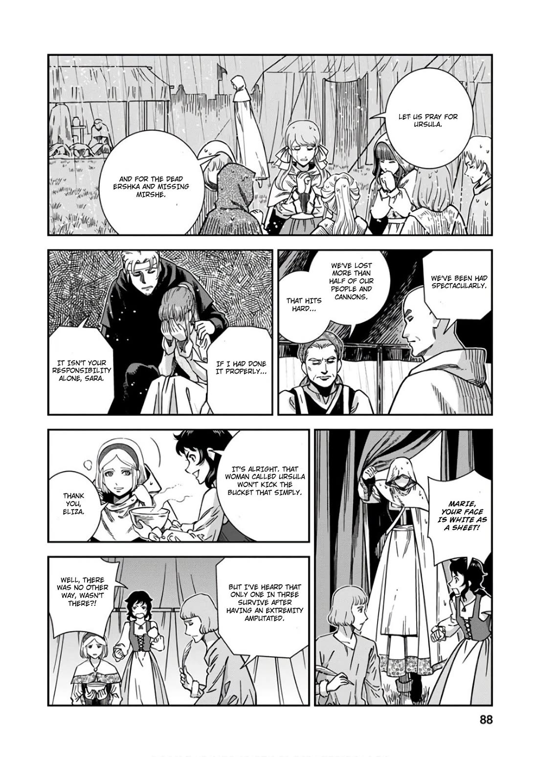 Otome Sensou Chapter 53 page 12 - Chapter 53: The Rain that Keeps on Falling