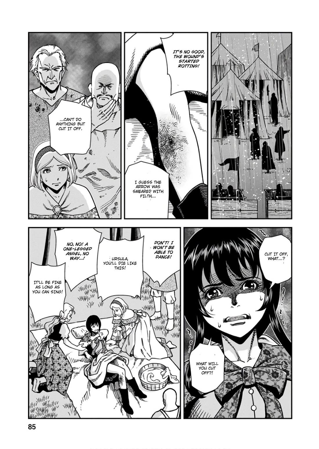 Otome Sensou Chapter 53 page 9 - Chapter 53: The Rain that Keeps on Falling