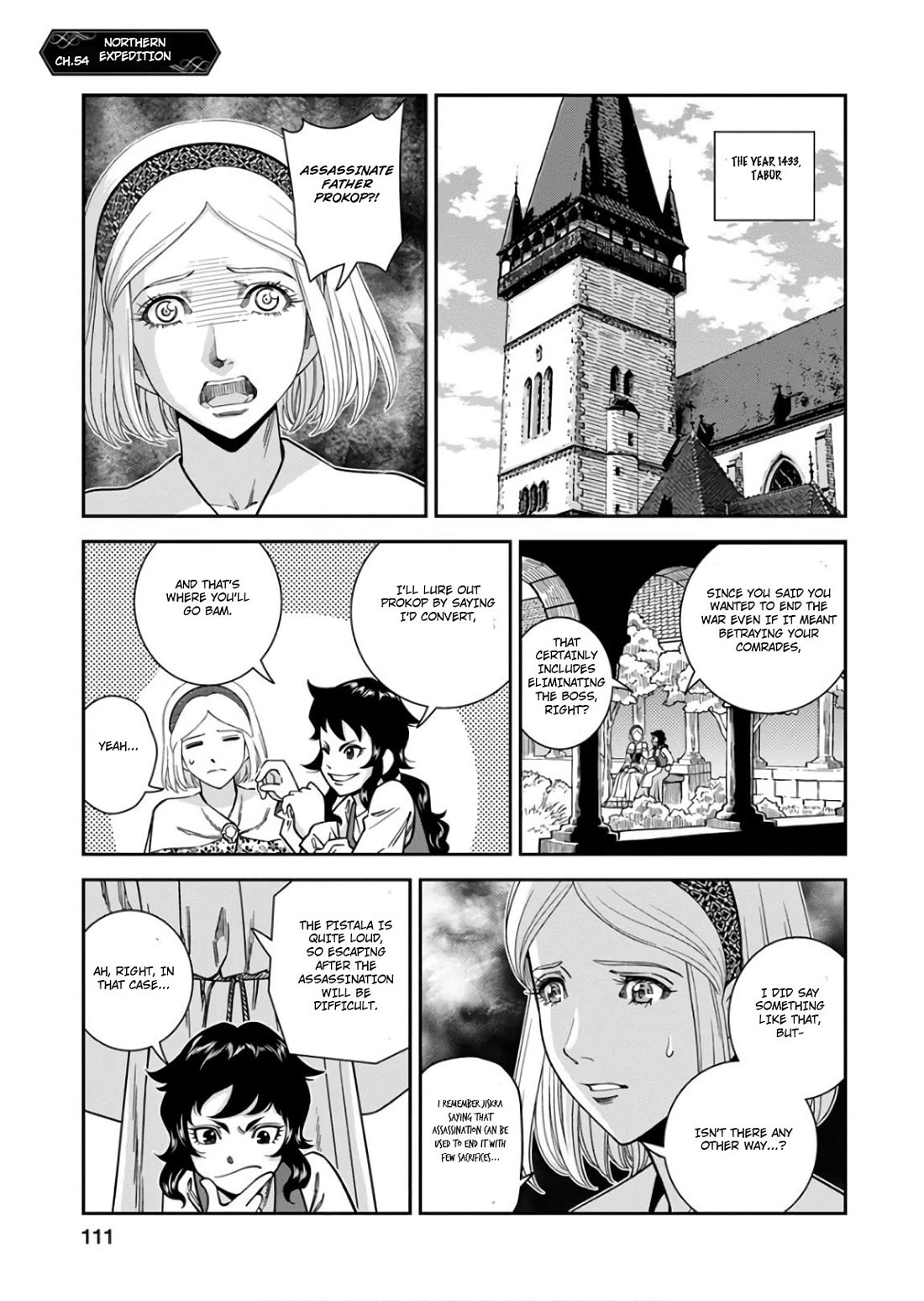 Otome Sensou Chapter 54 page 1 - Chapter 54: Northern Expedition