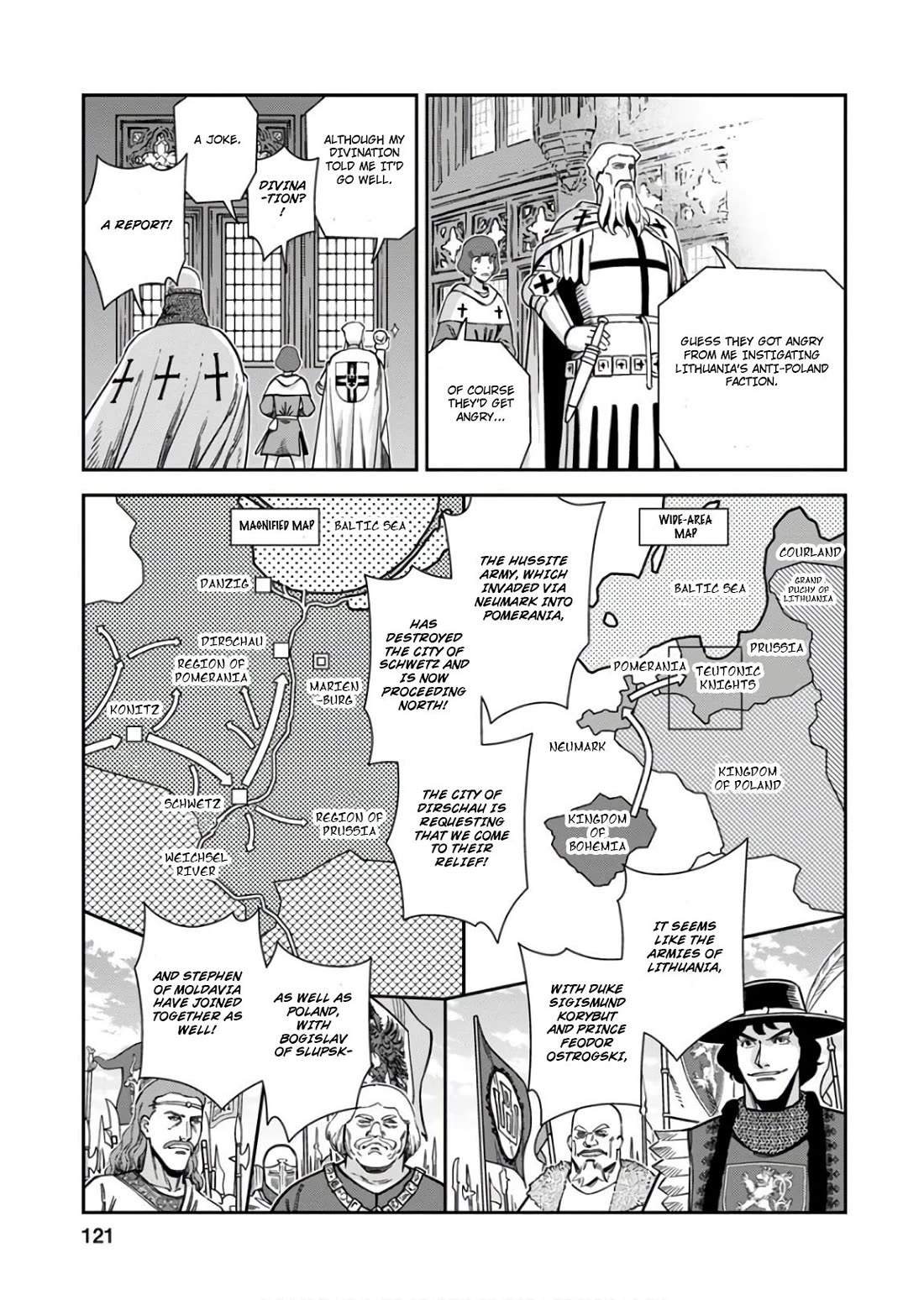Otome Sensou Chapter 54 page 11 - Chapter 54: Northern Expedition