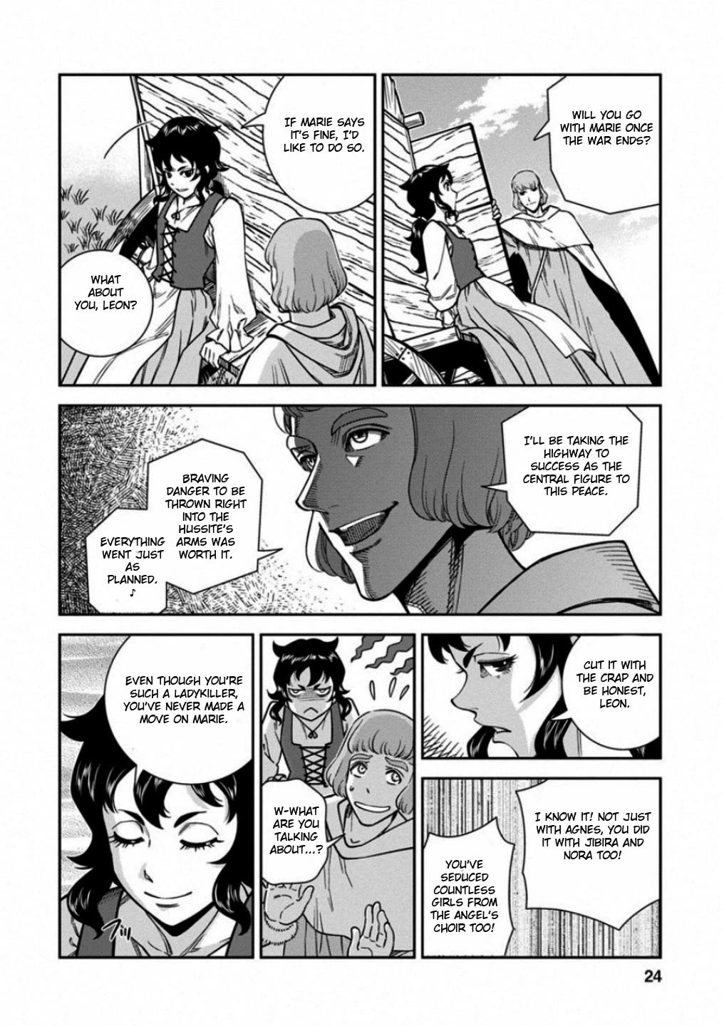 Otome Sensou Chapter 56 page 22 - Chapter 56: Road to Peace