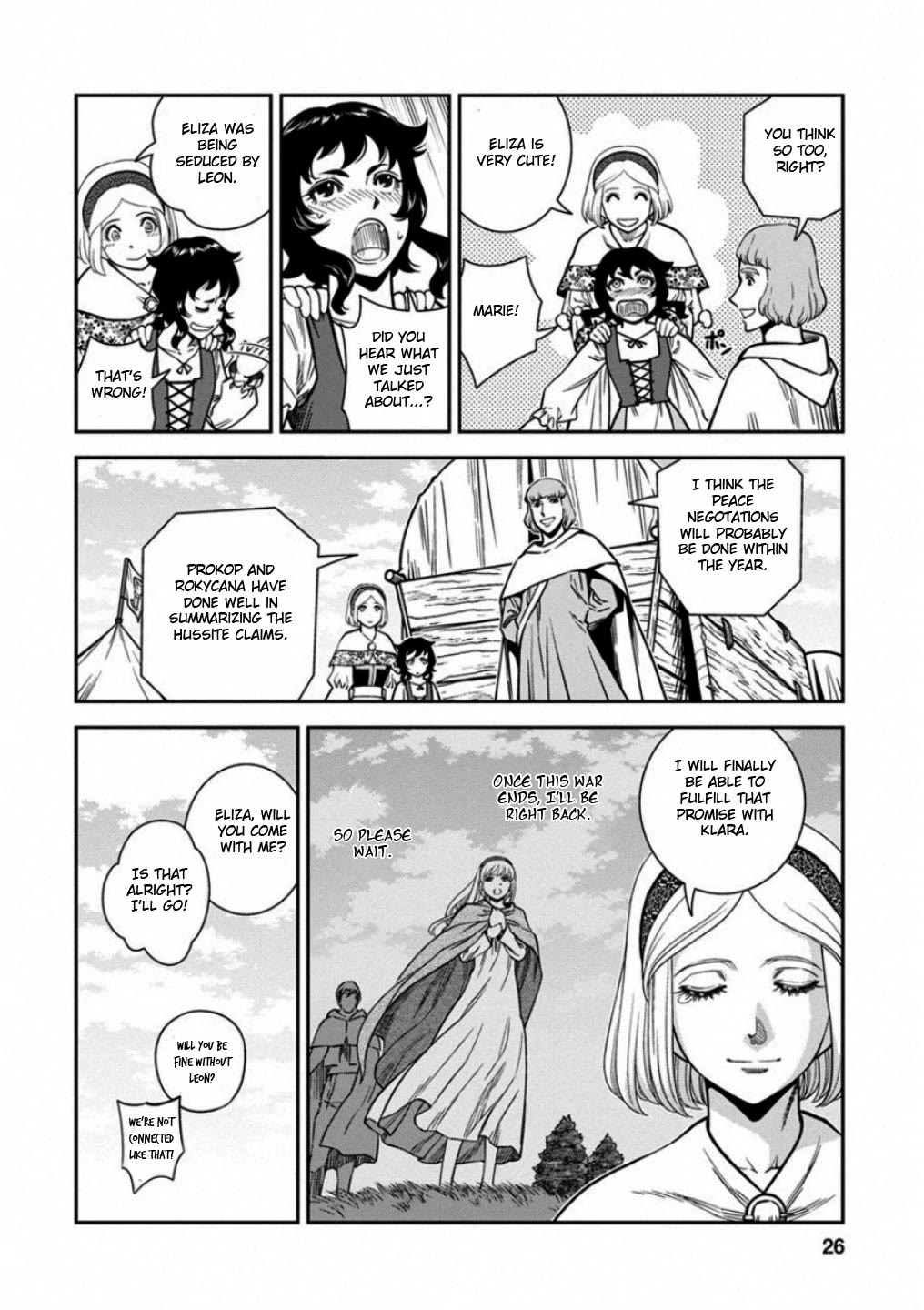 Otome Sensou Chapter 56 page 24 - Chapter 56: Road to Peace