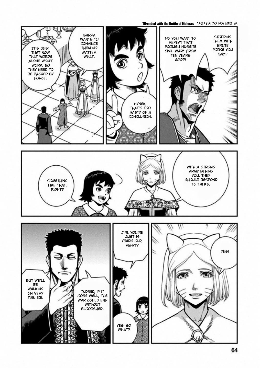 Otome Sensou Chapter 57 page 22 - Chapter 57: Forbidden Alliance
