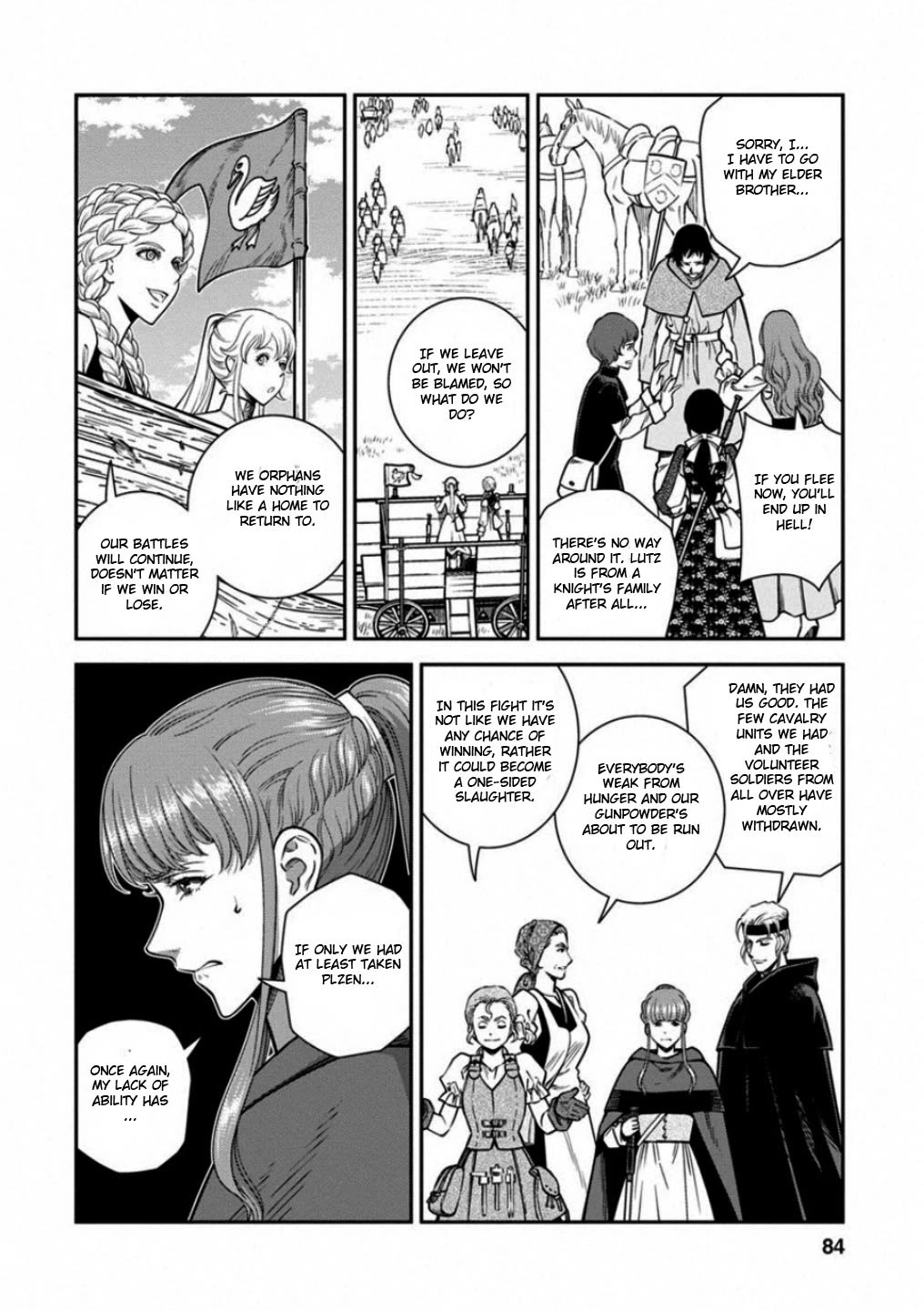 Otome Sensou Chapter 58 page 8 - Chapter 58: Orphans without a Home