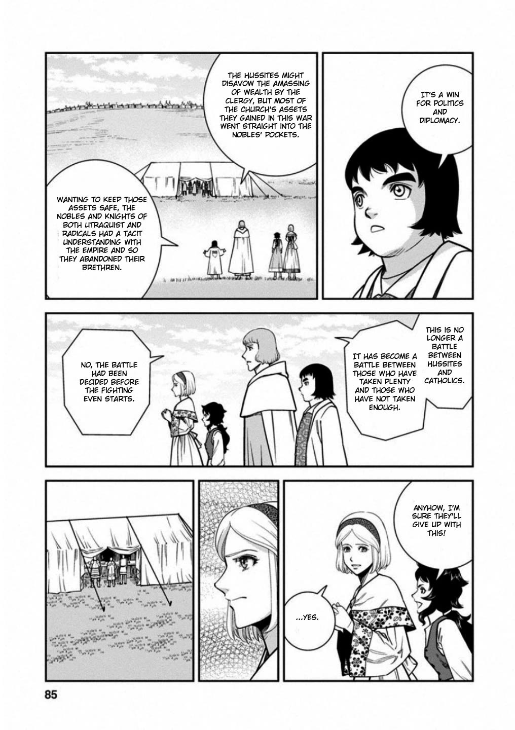 Otome Sensou Chapter 58 page 9 - Chapter 58: Orphans without a Home