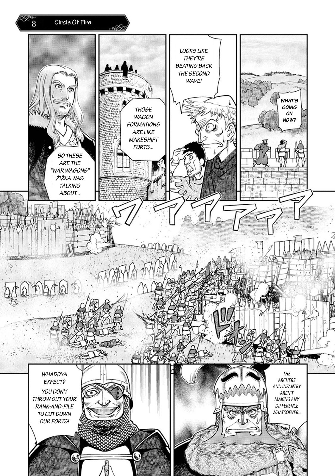 Otome Sensou Chapter 8 page 1 - Chapter 8: Circle of Fire