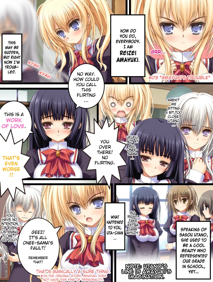 Otome wa Oneesama ni Koishiteru: Futari no Elder Chapter 0 page 3 - Chapter 0: Webcomic