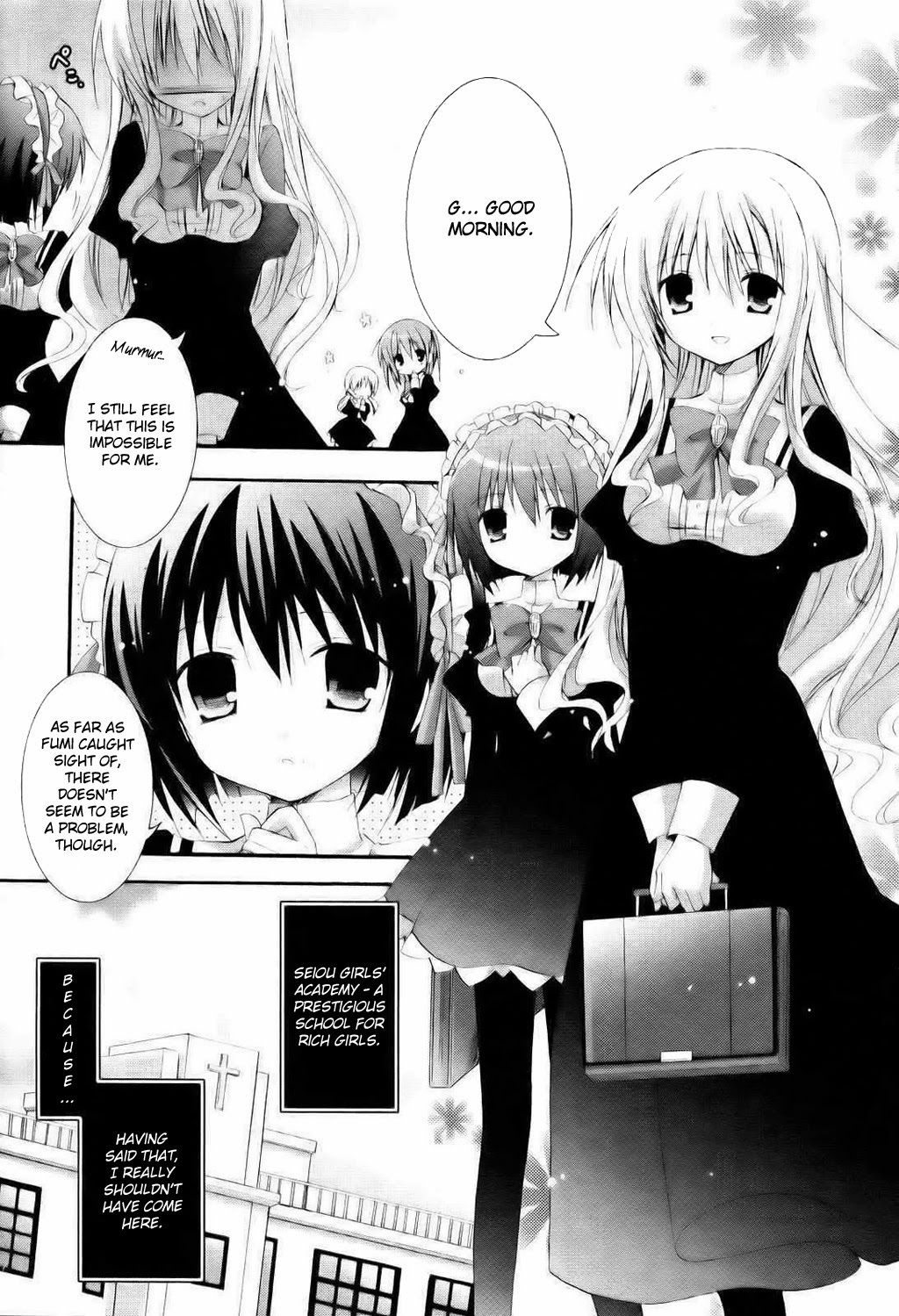 Otome wa Oneesama ni Koishiteru: Futari no Elder Chapter 1 page 8 - Chapter 1
