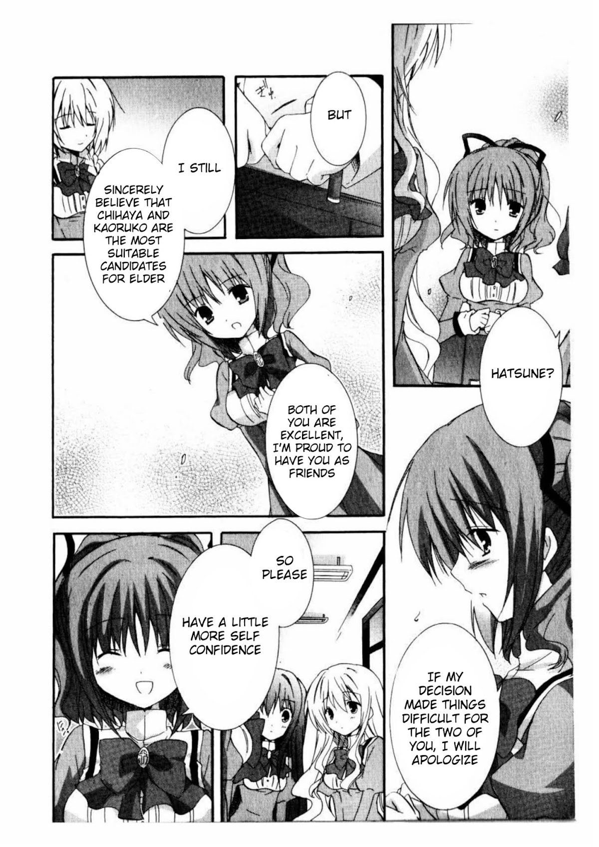 Otome wa Oneesama ni Koishiteru: Futari no Elder Chapter 10 page 12 - Chapter 10: Back to Back by the Window