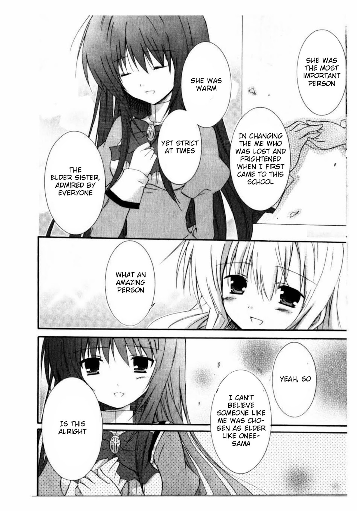 Otome wa Oneesama ni Koishiteru: Futari no Elder Chapter 10 page 18 - Chapter 10: Back to Back by the Window