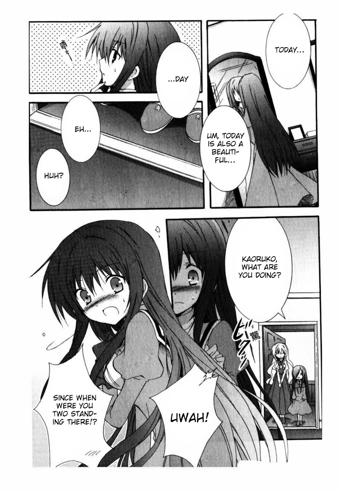 Otome wa Oneesama ni Koishiteru: Futari no Elder Chapter 10 page 3 - Chapter 10: Back to Back by the Window