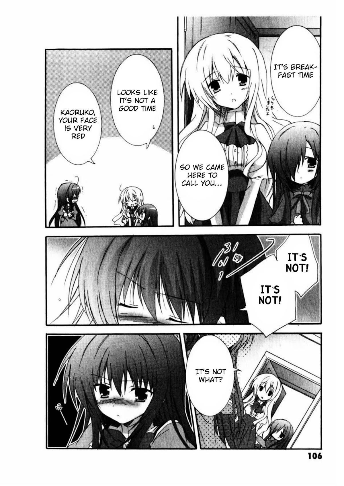 Otome wa Oneesama ni Koishiteru: Futari no Elder Chapter 10 page 4 - Chapter 10: Back to Back by the Window