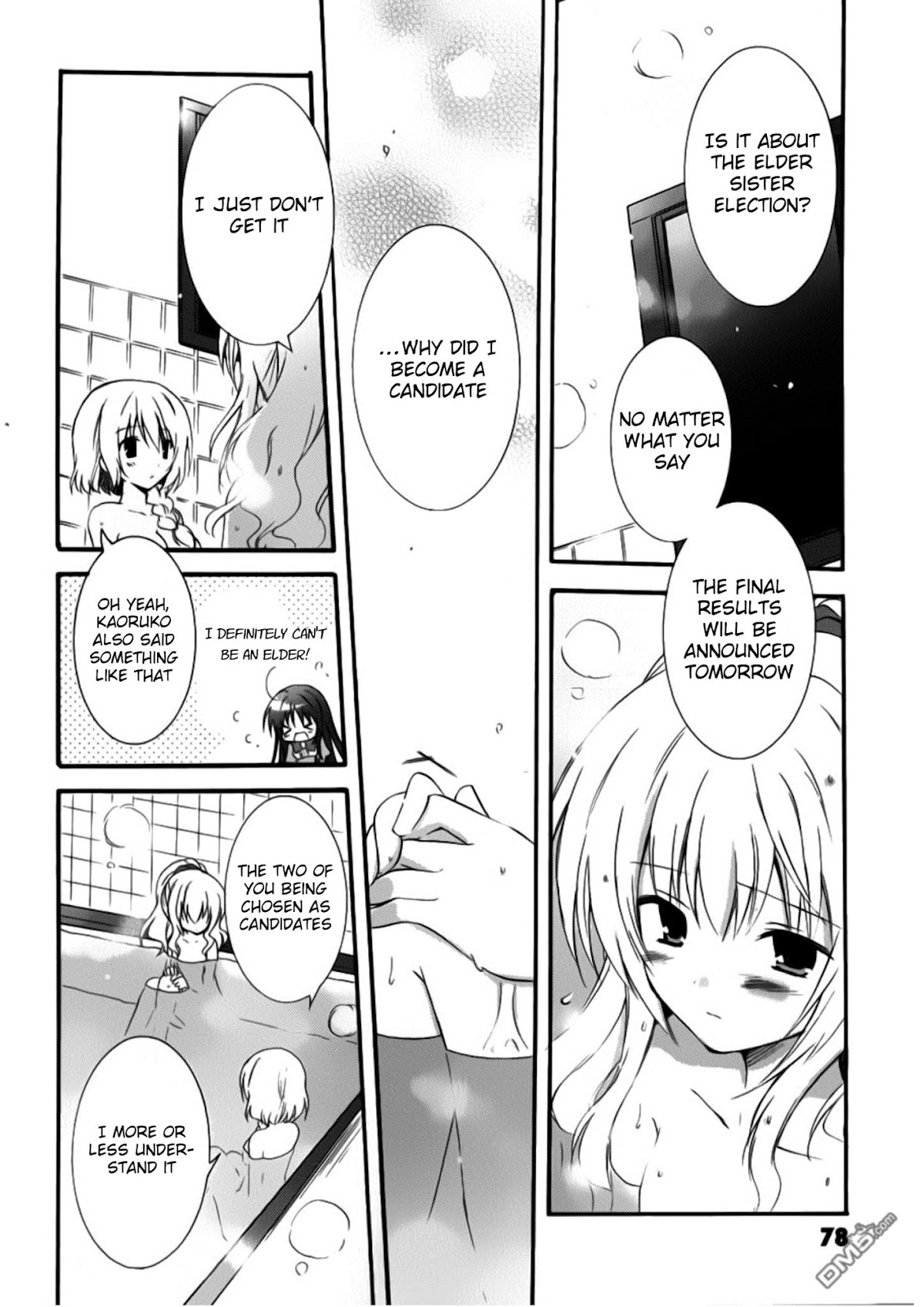 Otome wa Oneesama ni Koishiteru: Futari no Elder Chapter 9 page 4 - Chapter 9: The Night Before The Final Battle