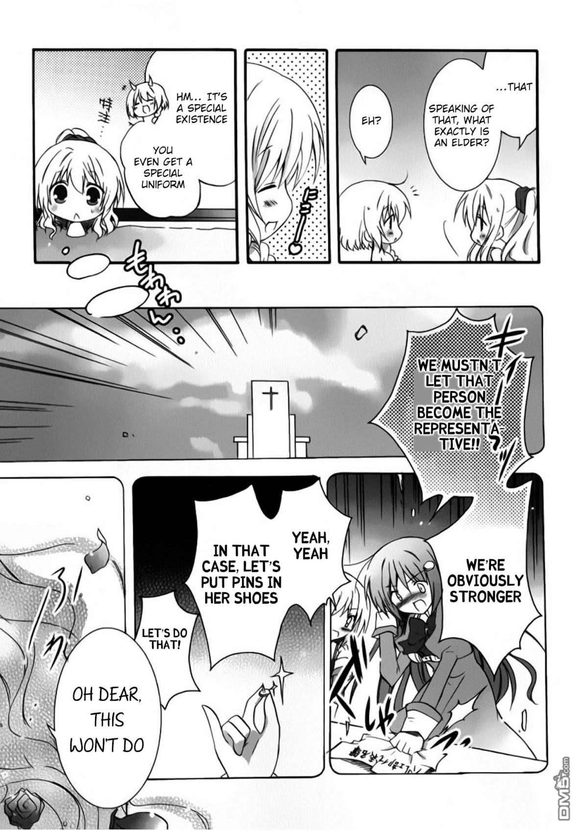 Otome wa Oneesama ni Koishiteru: Futari no Elder Chapter 9 page 5 - Chapter 9: The Night Before The Final Battle