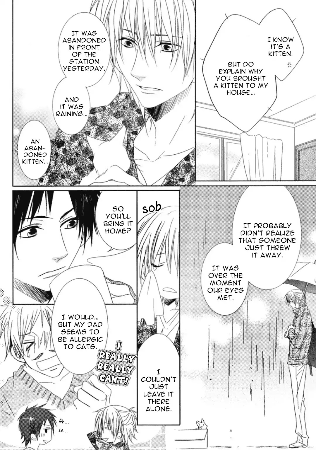 Otona Gokko! Chapter 2 page 6 - Chapter 2: The spoiled cat and the lonely dog