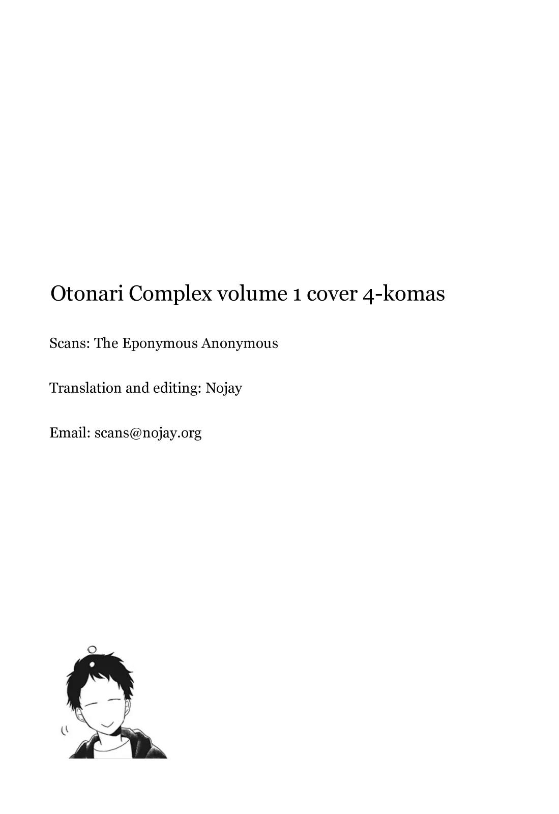 Otonari Complex Chapter 0.1 page 3 - Chapter 0.1: Volume 1 cover 4komas