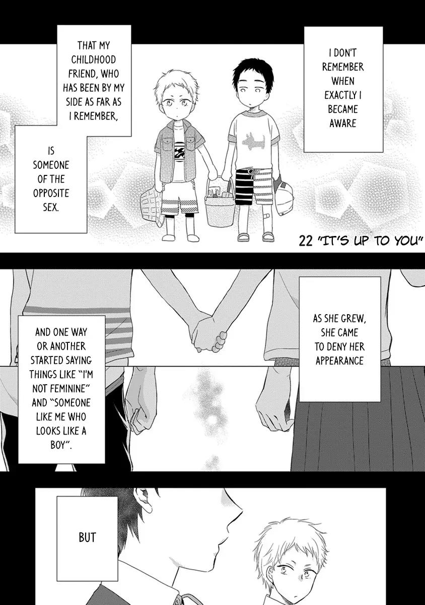 Otonari Complex Chapter 22 page 2 - Chapter 22: "It's up to you."