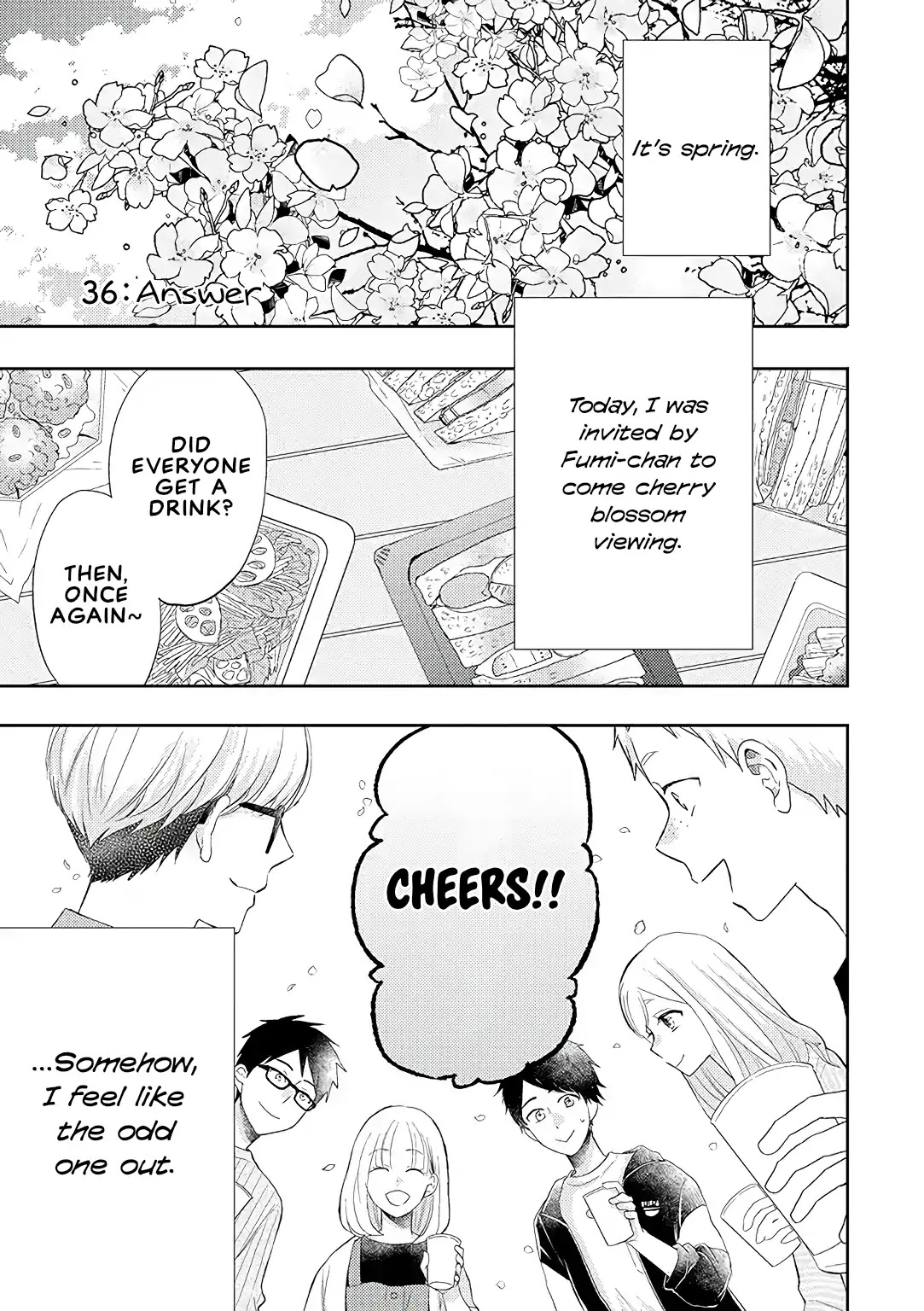 Otonari Complex Chapter 36 page 1 - Chapter 36: Answer