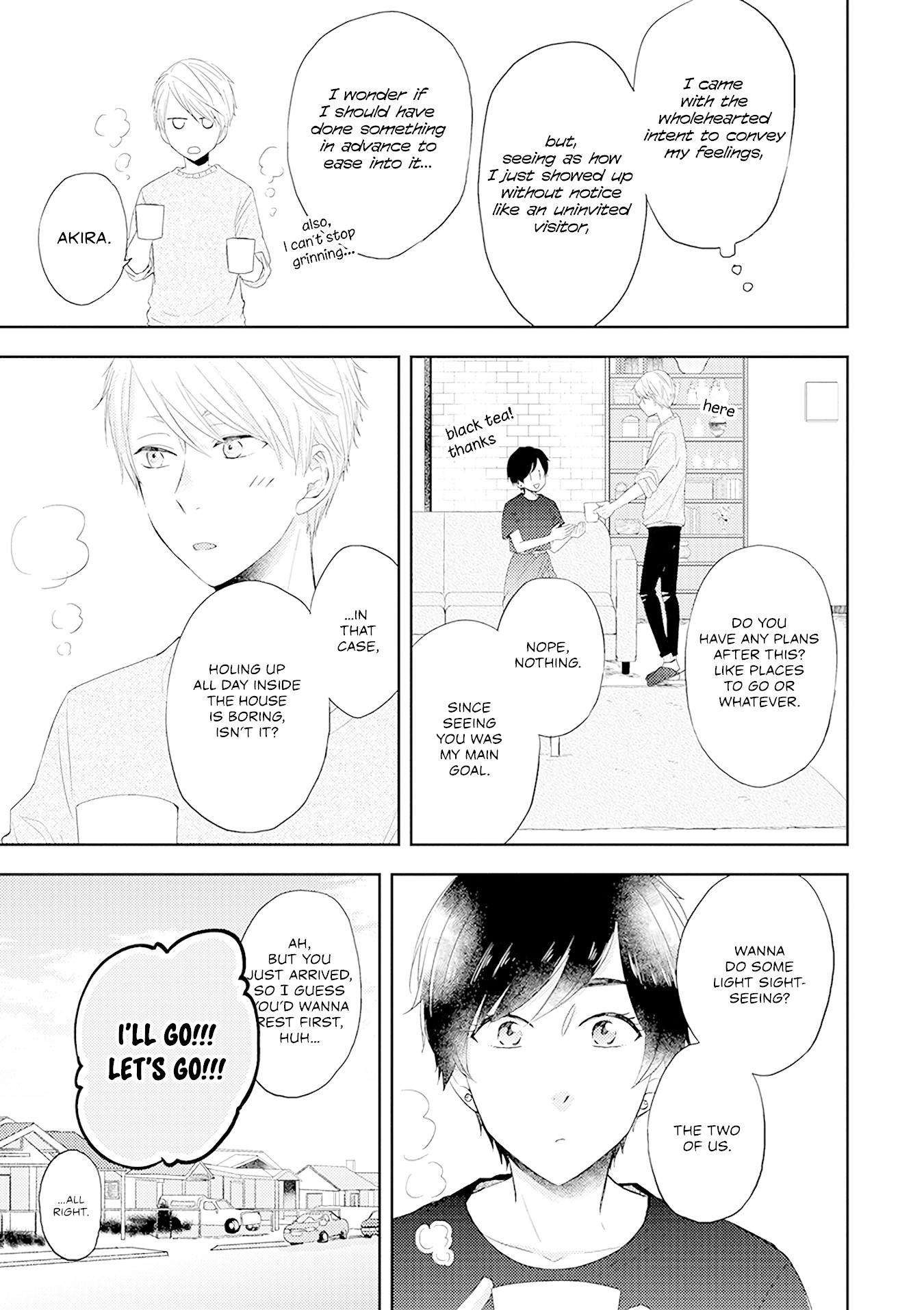 Otonari Complex Chapter 38 page 13 - Chapter 38: I Like You ①