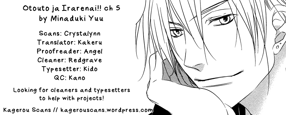 Otouto ja Irarenai!! Chapter 5 page 1 - Chapter 5 : Momose x Shin