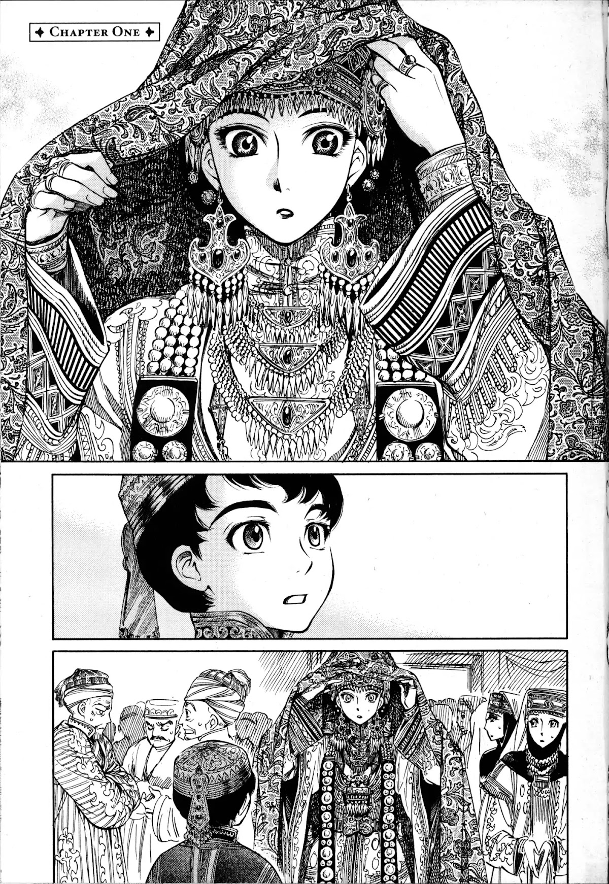 Otoyomegatari Chapter 1 page 5 - Chapter 1: The Bride and Her Young Groom