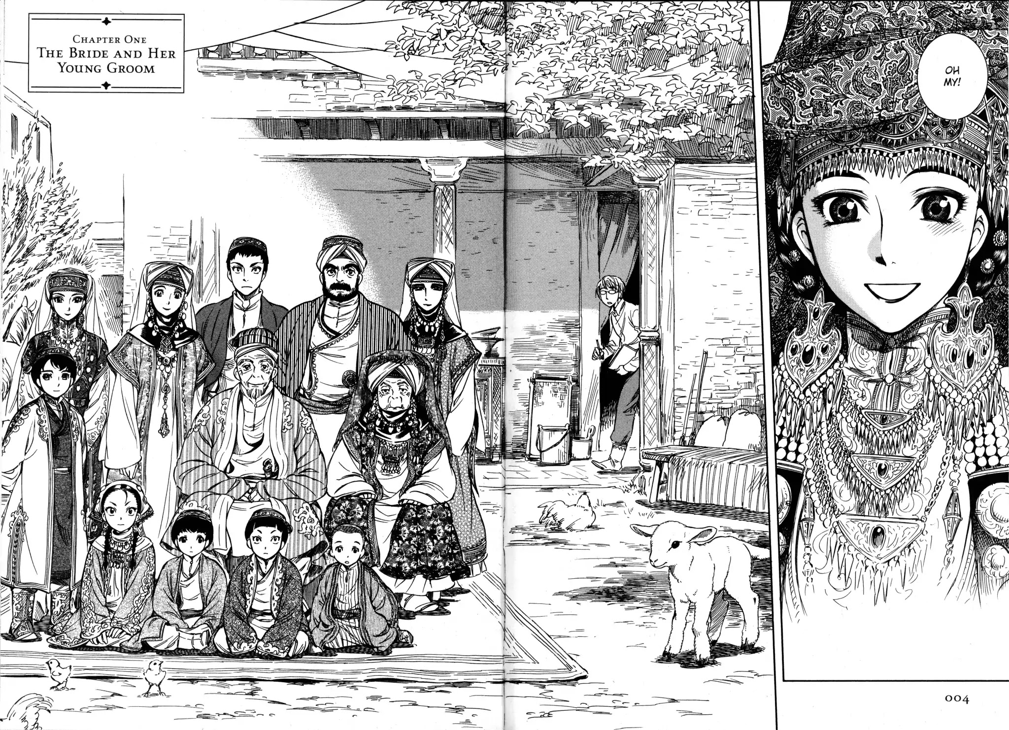 Otoyomegatari Chapter 1 page 6 - Chapter 1: The Bride and Her Young Groom