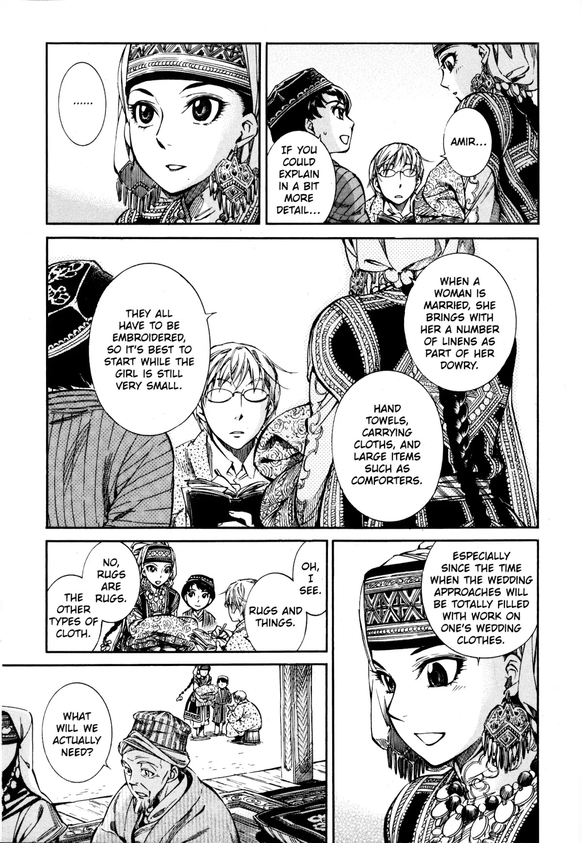Otoyomegatari Chapter 10 page 10 - Chapter 10: Cloth Preparation