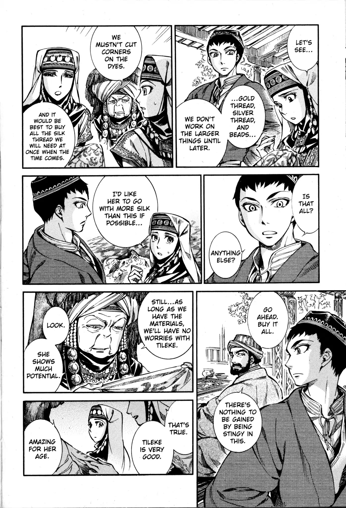 Otoyomegatari Chapter 10 page 11 - Chapter 10: Cloth Preparation