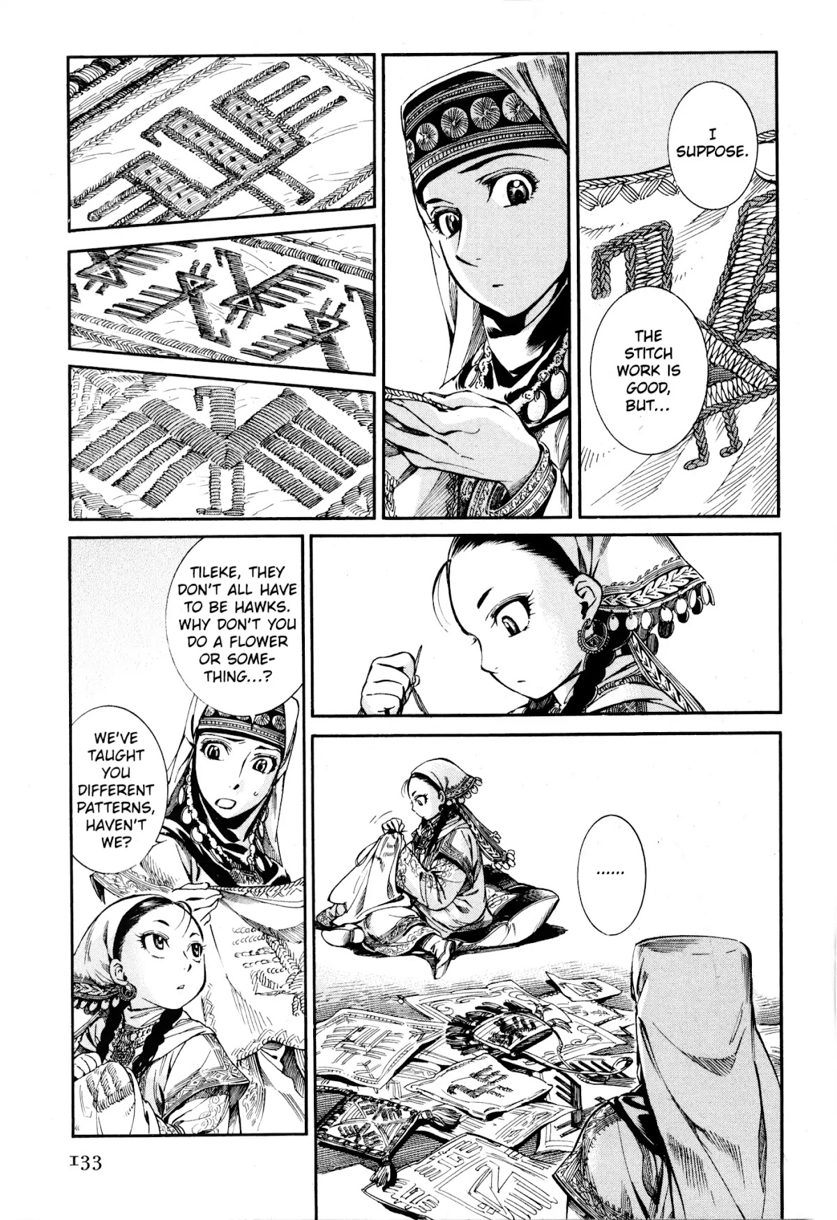 Otoyomegatari Chapter 10 page 12 - Chapter 10: Cloth Preparation